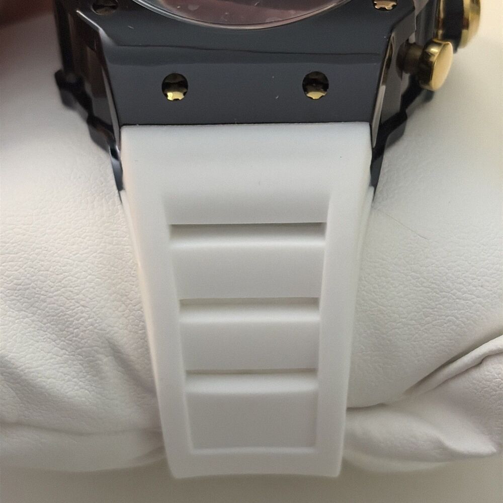 RACING COLLECTION INVICTIA RACING VAULTHAN WATCH 44mm BLACK/White 69653 - Picture 3 of 10